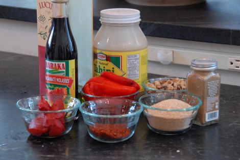 muhammara ingredients