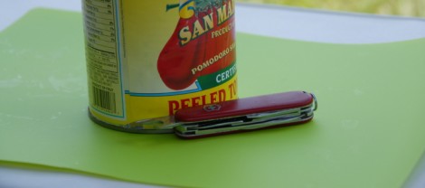 Opening a Can with a Swiss Army Knife